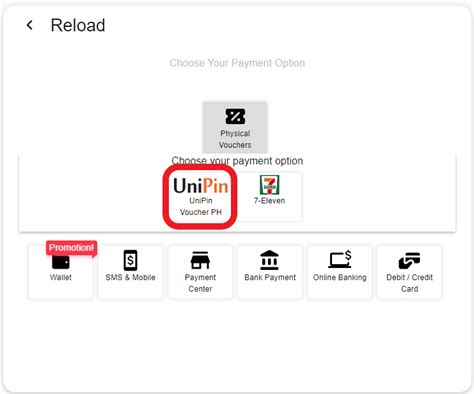 UniPin Voucher Redemption Process (Philippines).